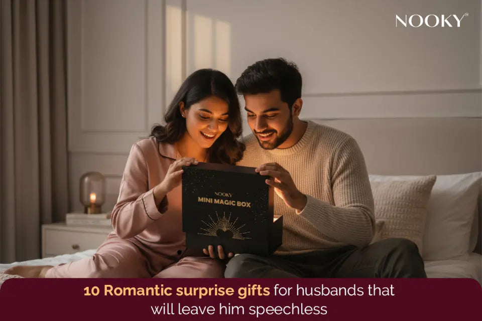 10 Romantic surprise gifts for husbands