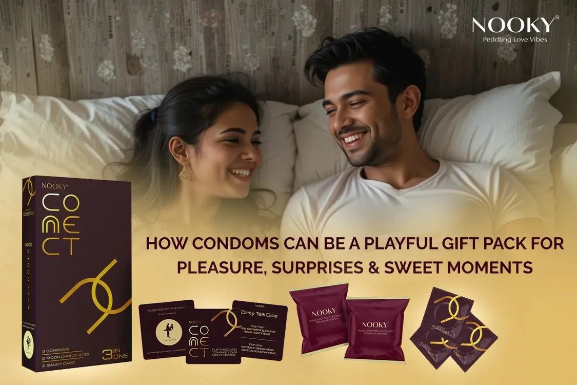 How condoms can be a playful gift pack for pleasure