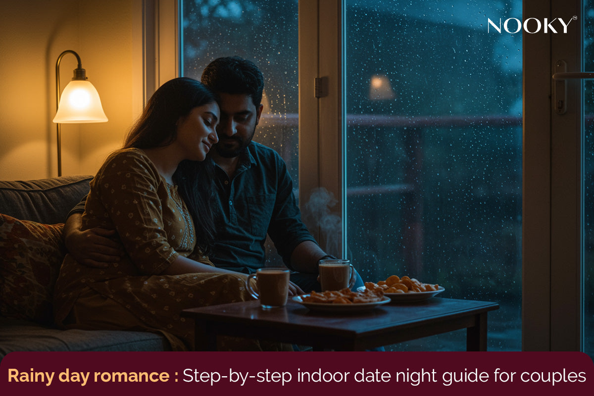 Rainy day romance: Step-by-step indoor date night guide for couples