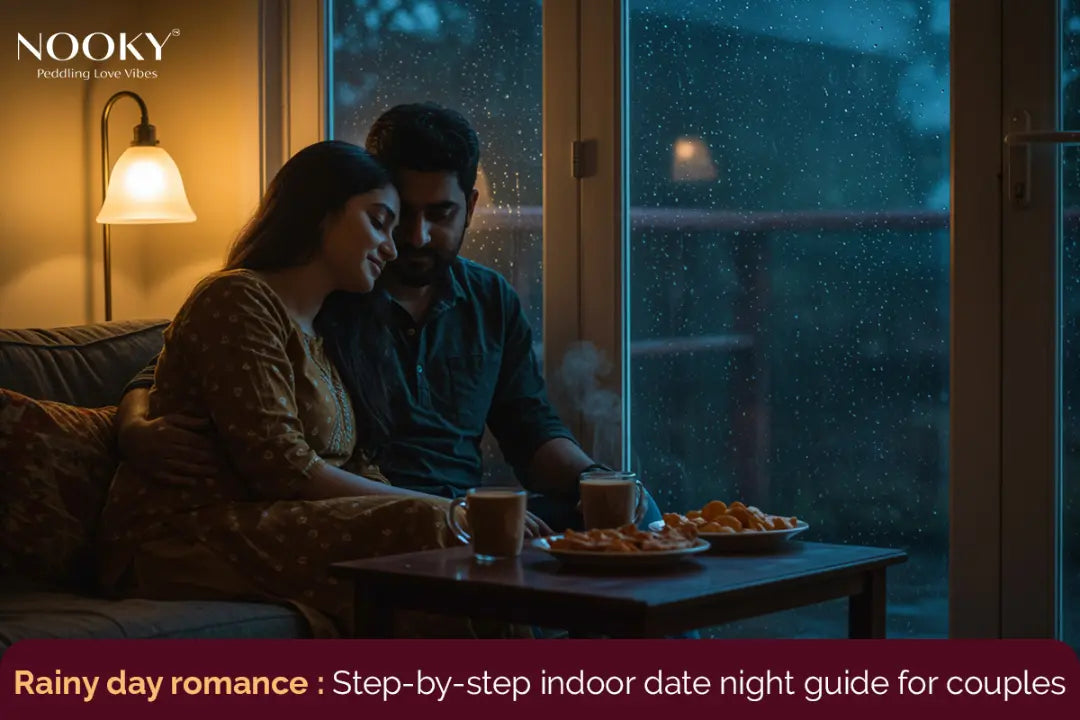 Rainy day romance: Step-by-step indoor date night guide