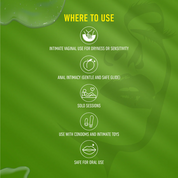 Svish Water Based Edible Natural Lubricant