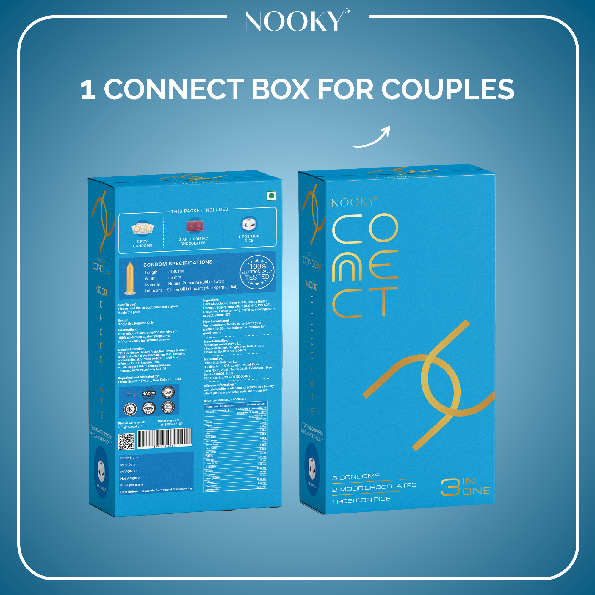 Connect Blue- The Complete Experience Box